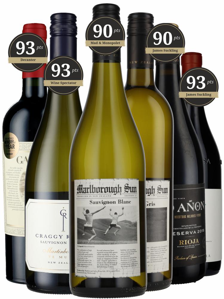 Smagekasse Topanmeldt Vivino +4.0 (6 fl.)