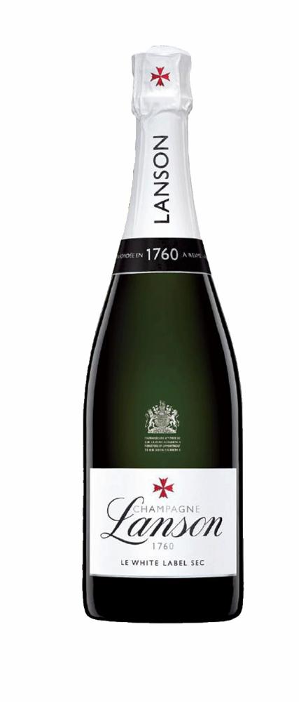 Le White Label Sec Champagne Lanson